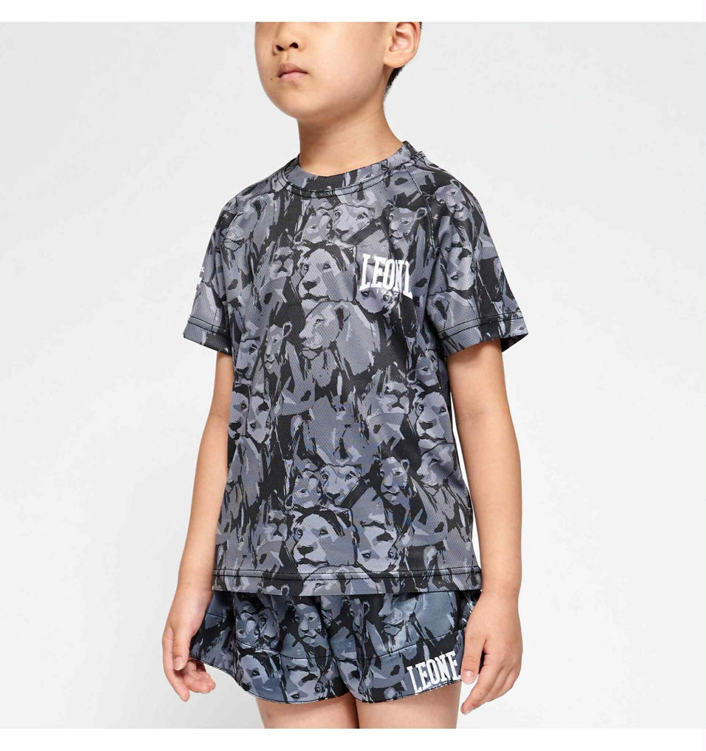 Leone Thai T-Shirt Junior Grey Camo