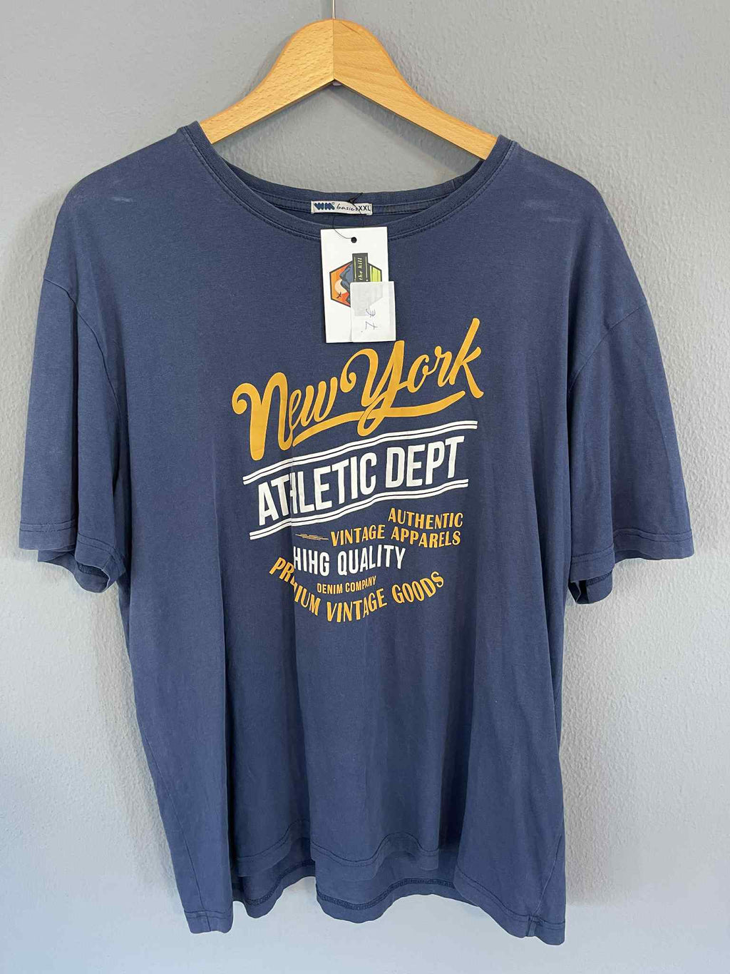 T-Shirt Blue Size 2XL