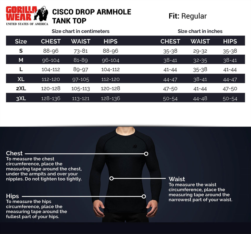 Disco drop armhole tank top