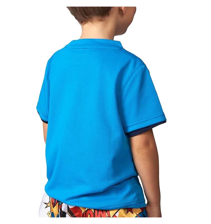 Leone Bambino Kids Training T-Shirt ABJ10 Blue