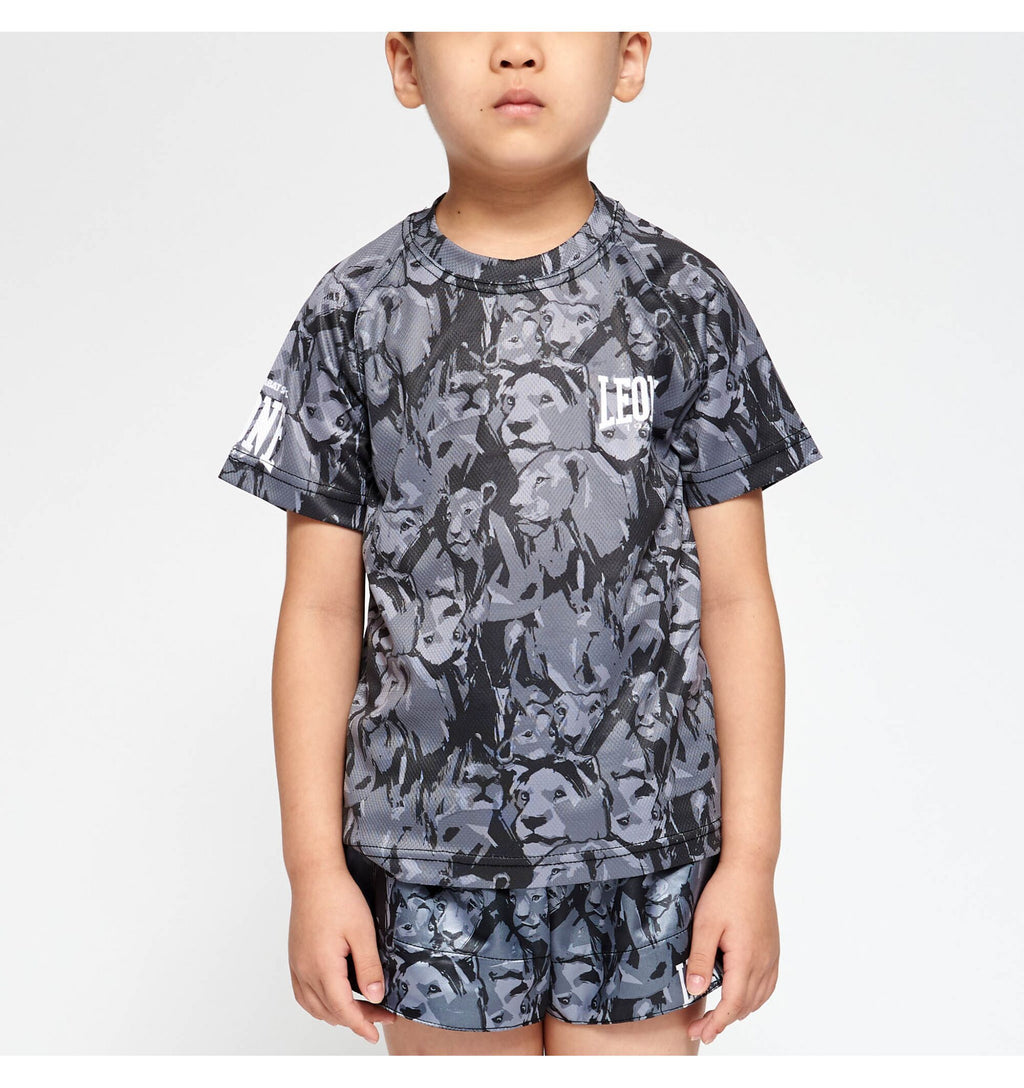 Leone Thai T-Shirt Junior Grey Camo