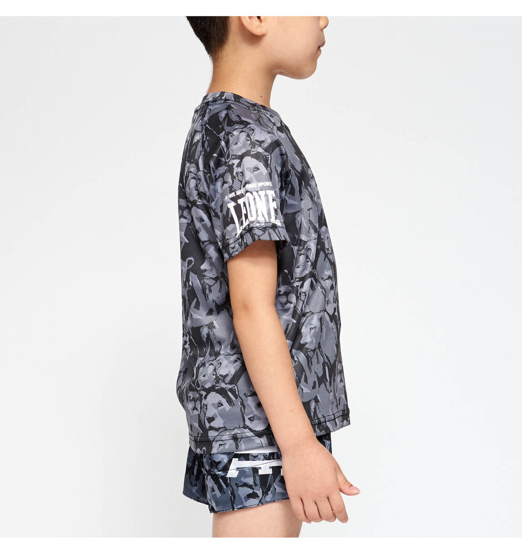 Leone Thai T-Shirt Junior Grey Camo