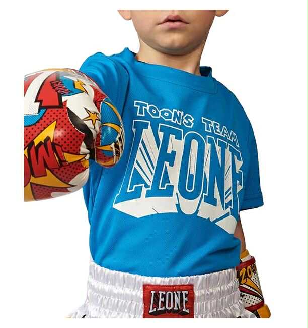 Leone Bambino Kids Training T-Shirt ABJ10 Blue