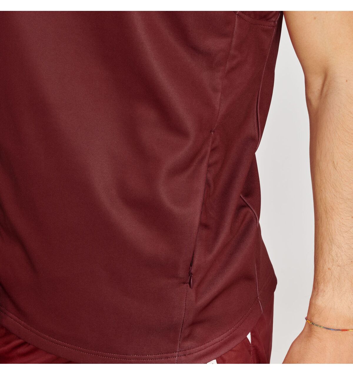 Leone 1947 Logo Sleeveless Sweatshirt ABX110 - Burgundy