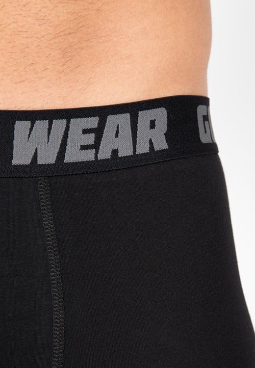 Gorilla Wear Boxershorts 3-Pack - Black - L